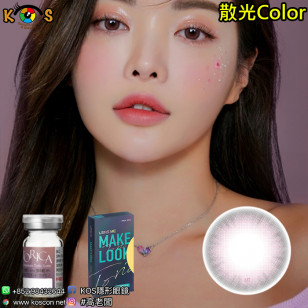 【散光】Lensme Make Look Torica Freeny Pink 토리카 메이크룩 프리니 핑크 (난시 교정용) 每月抛棄散光彩妝隱形眼鏡